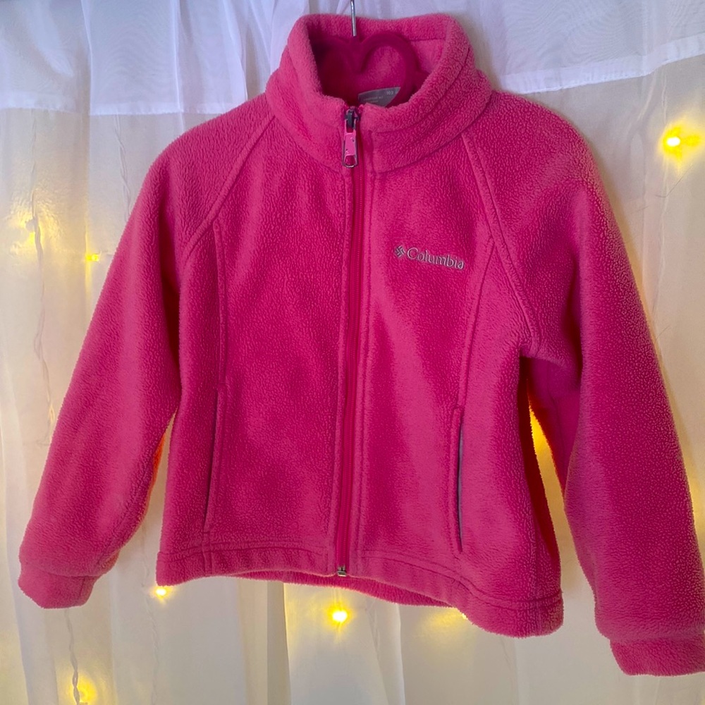 4T Girls Columbia fleece Jacket